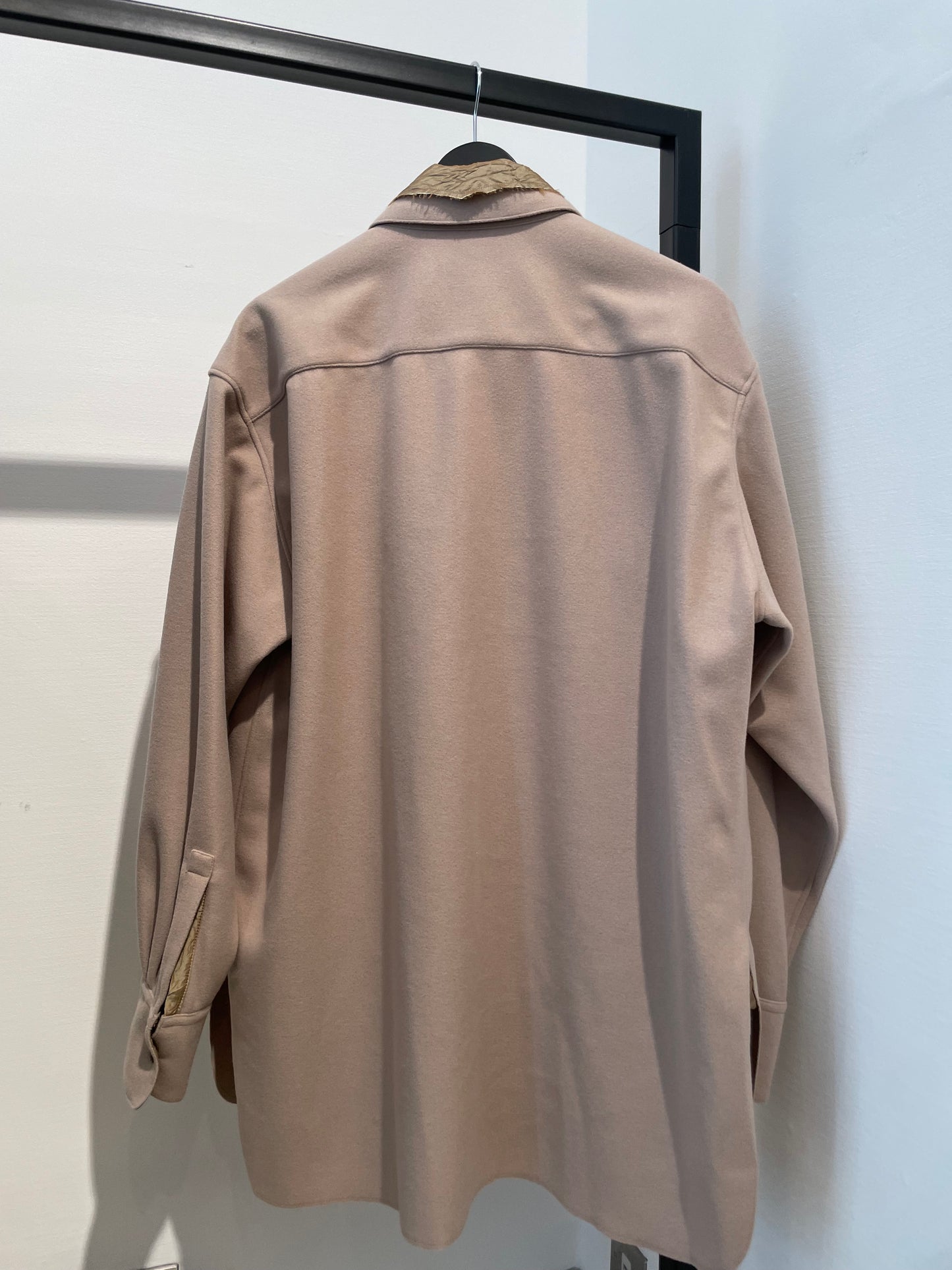 Sulvam Nylon Layered Shirt