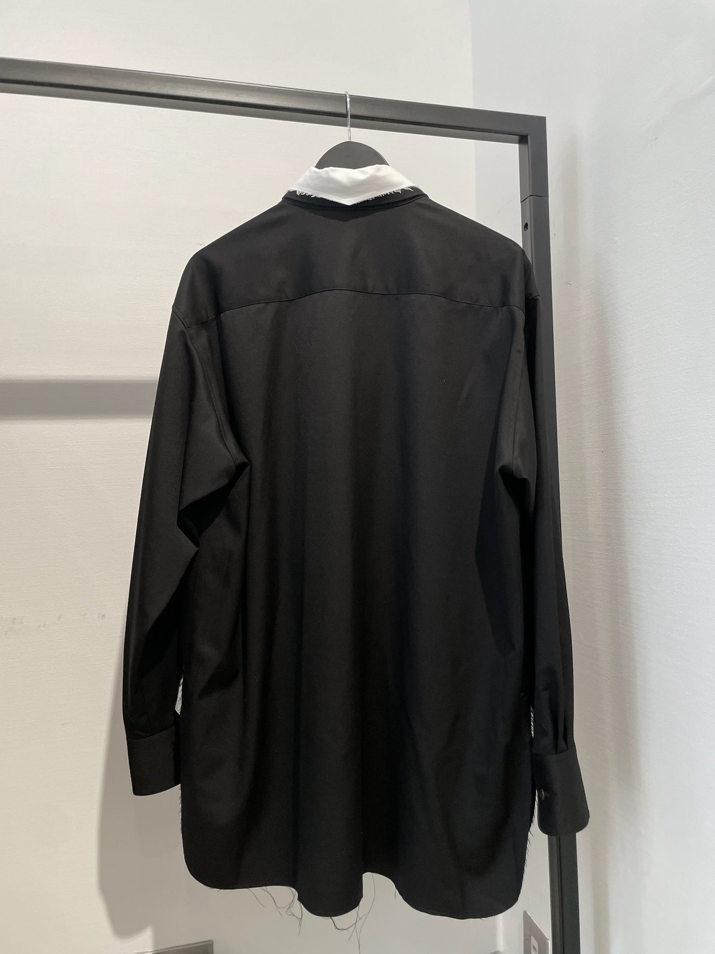 Sulvam Gabardine Layered Shirt