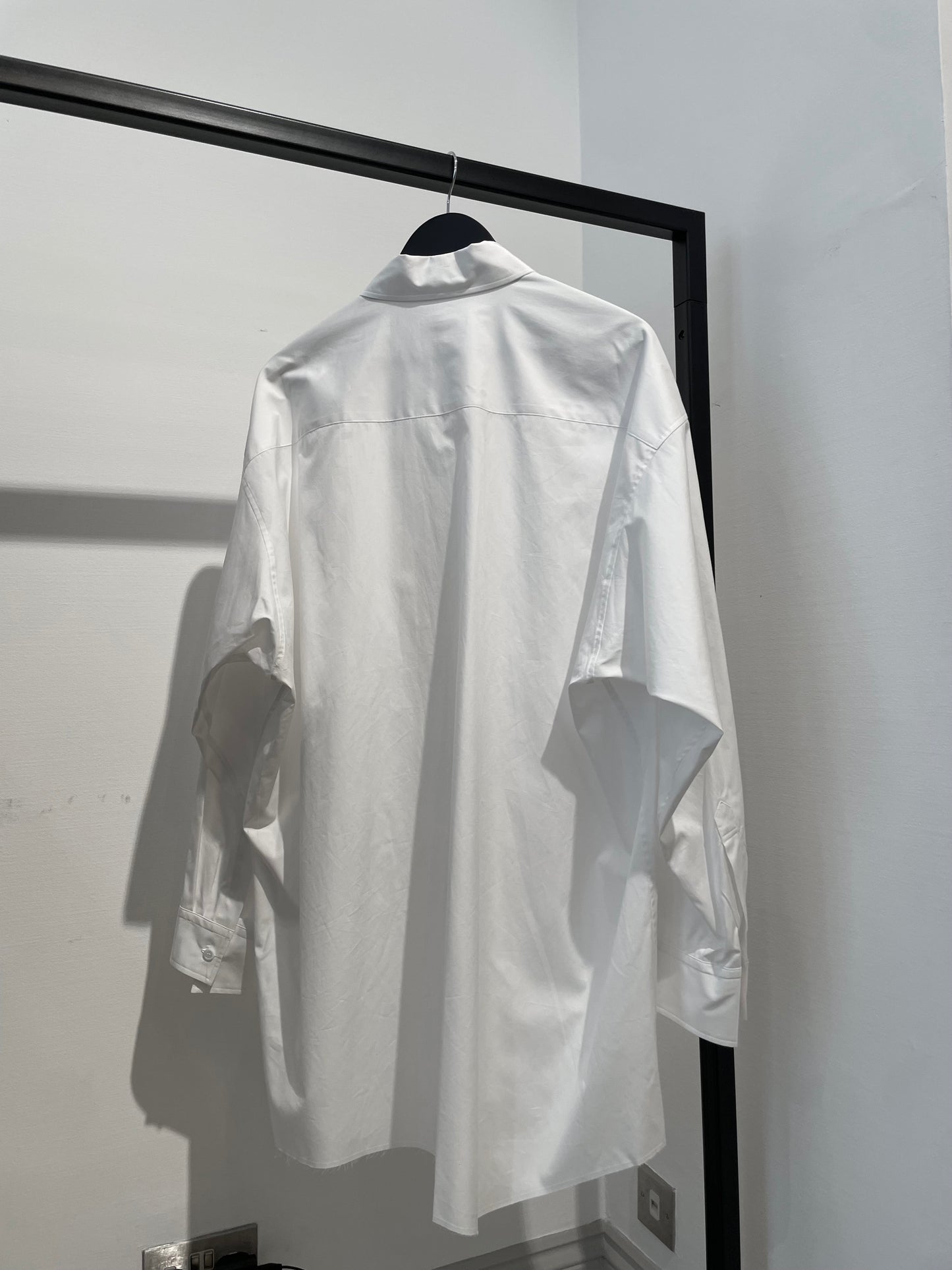 Sulvam Asymmetrical Over Shirt