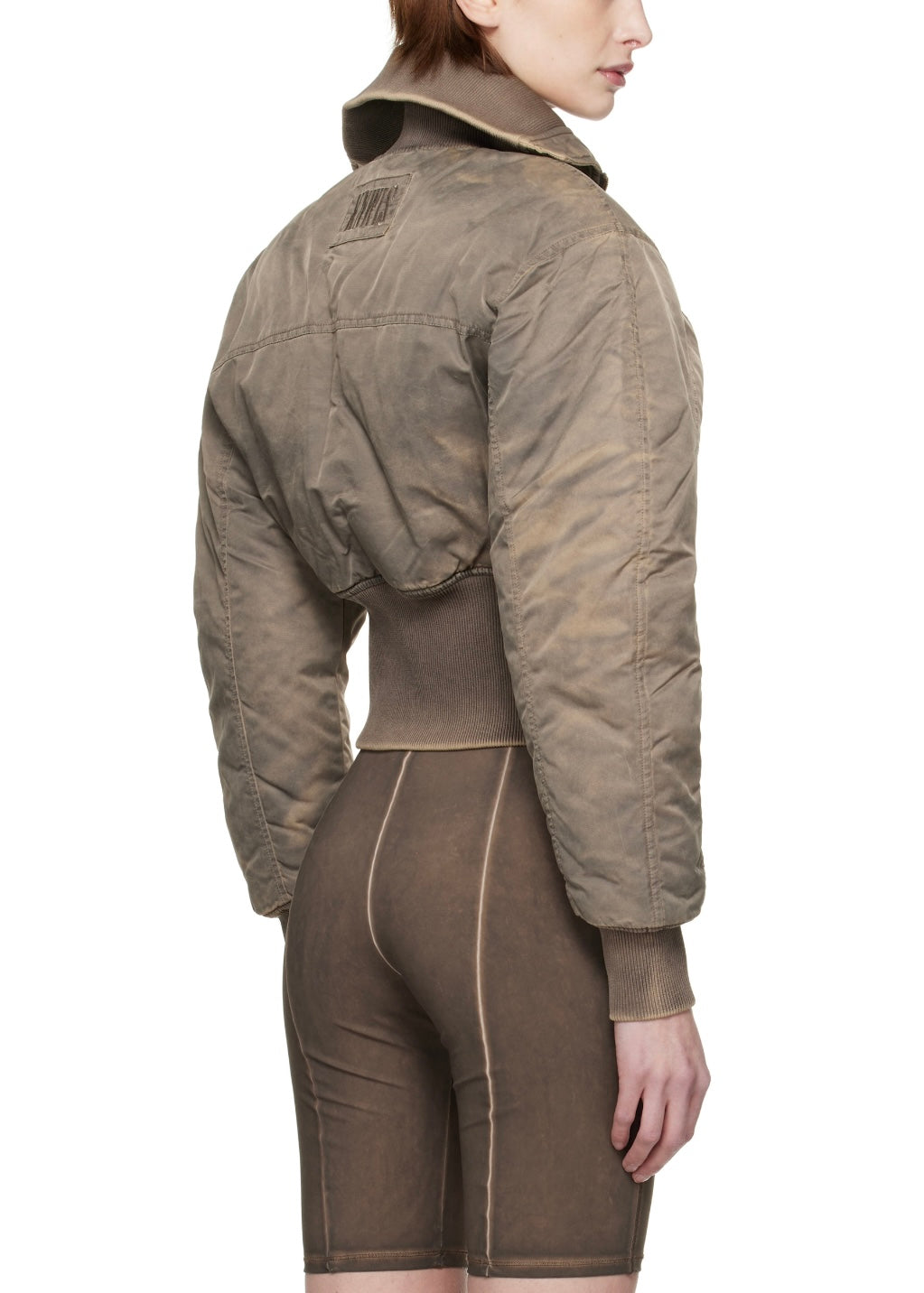 KNWLS Taupe M-Claw Bomber Jacket