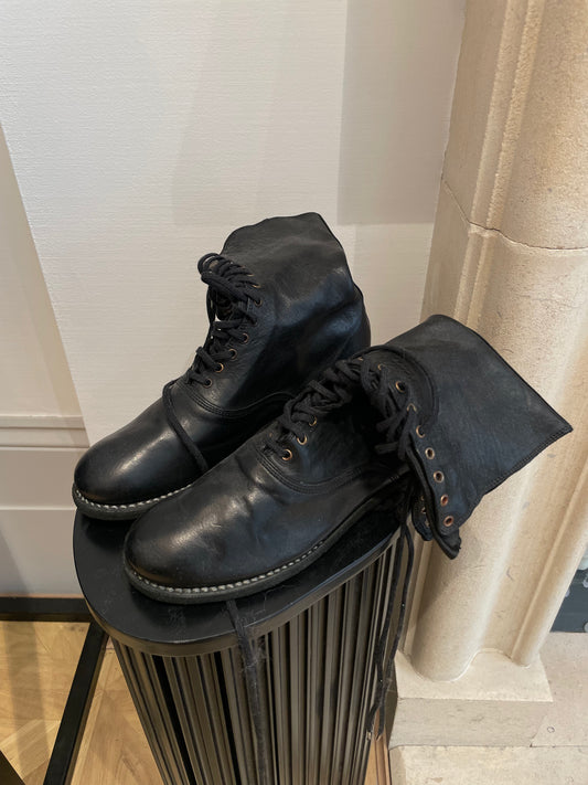 GUIDI 312 Lace-up Boots