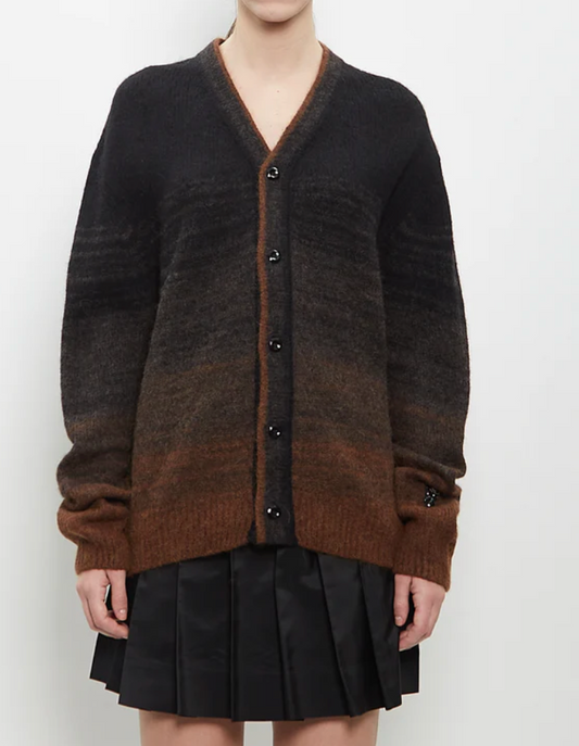Simone Rocha Alpaca Merino Wool Knit Cardigan