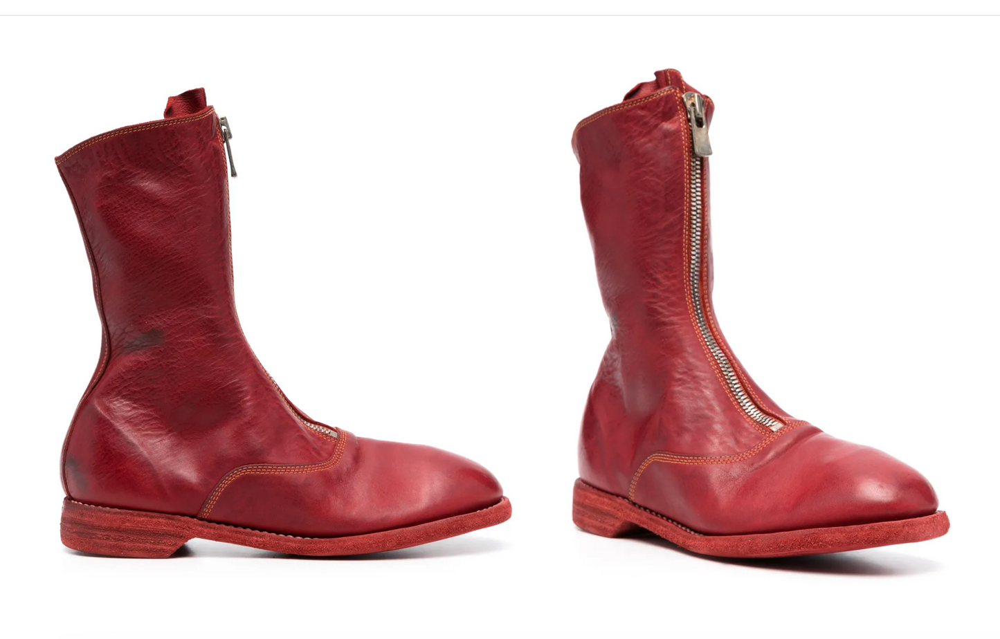GUIDI 310WZ Front Zip Boots