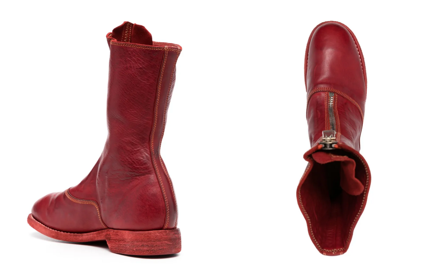 GUIDI 310WZ Front Zip Boots