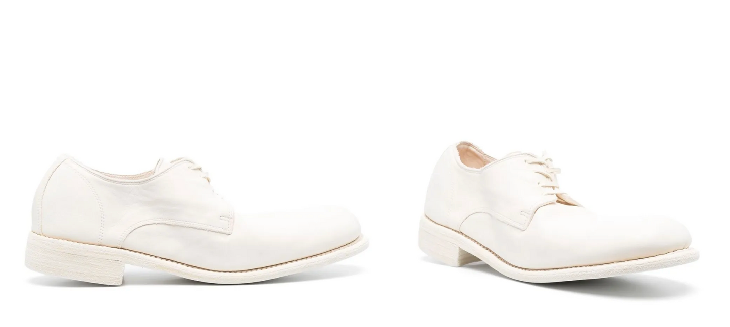 GUIDI 792 Lace-up Derby Shoes