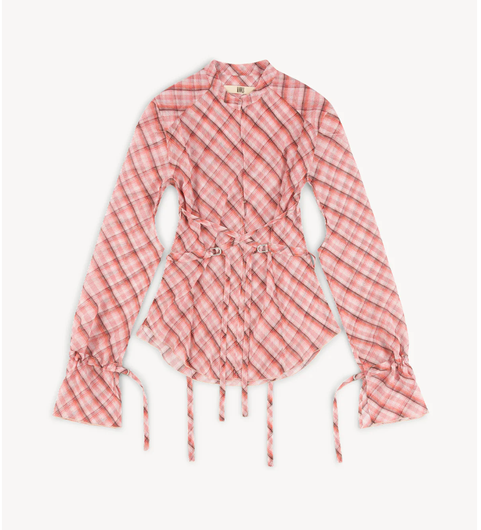 KNWLS Thrall shirt moto check