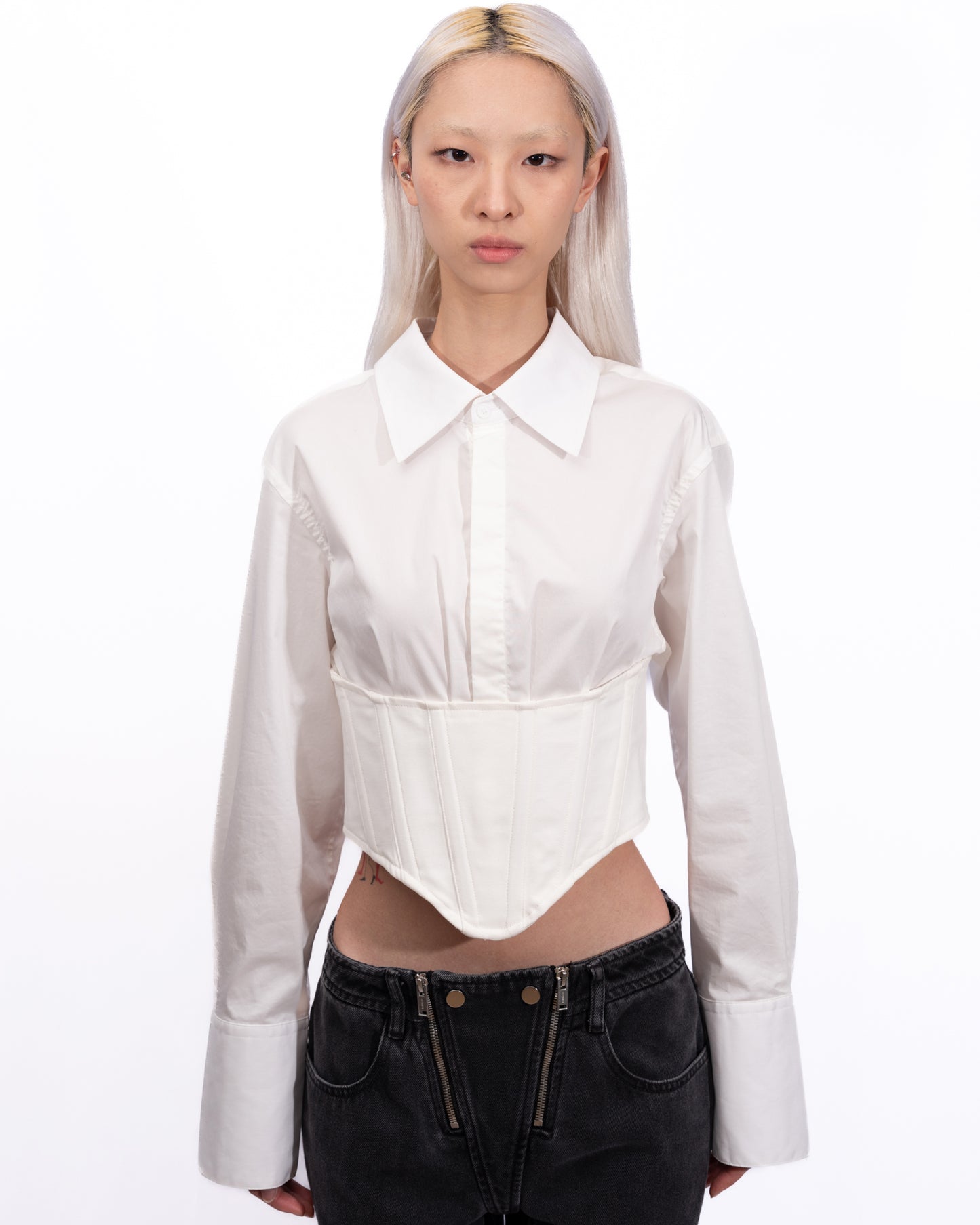 Dion Lee - White Internal Shirt