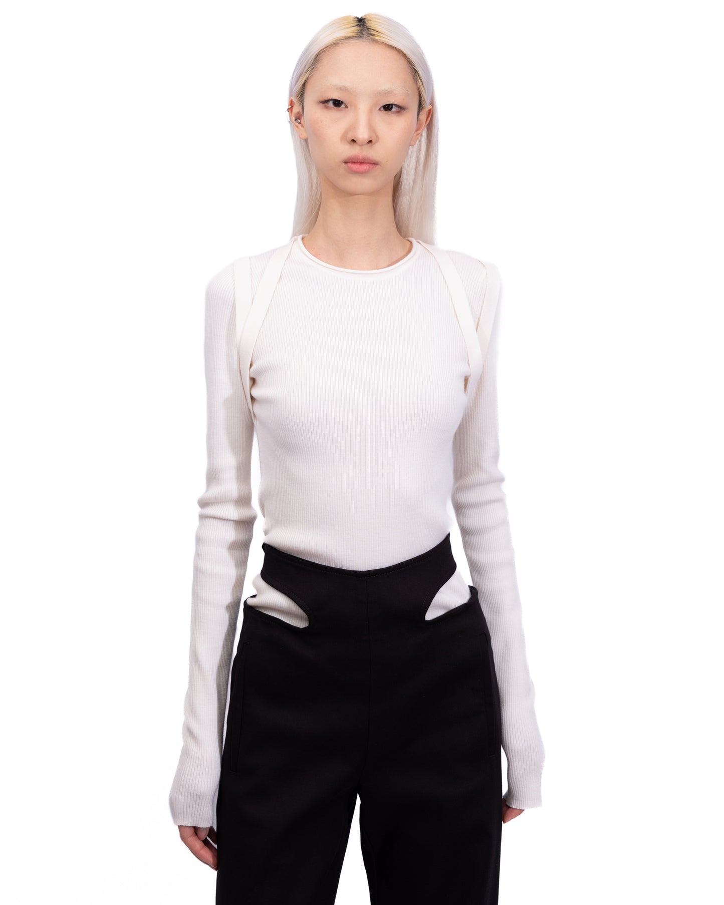 Dion Lee - Knit-Merino Stretch Suspended Harness