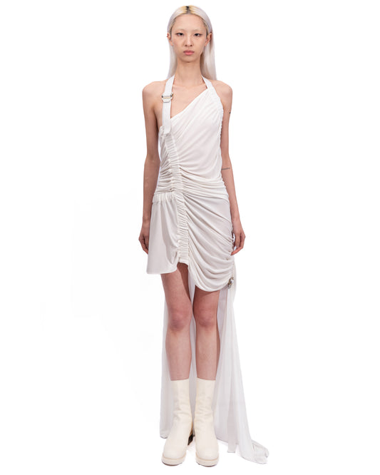 Dion Lee - White Safety Slider Minidress