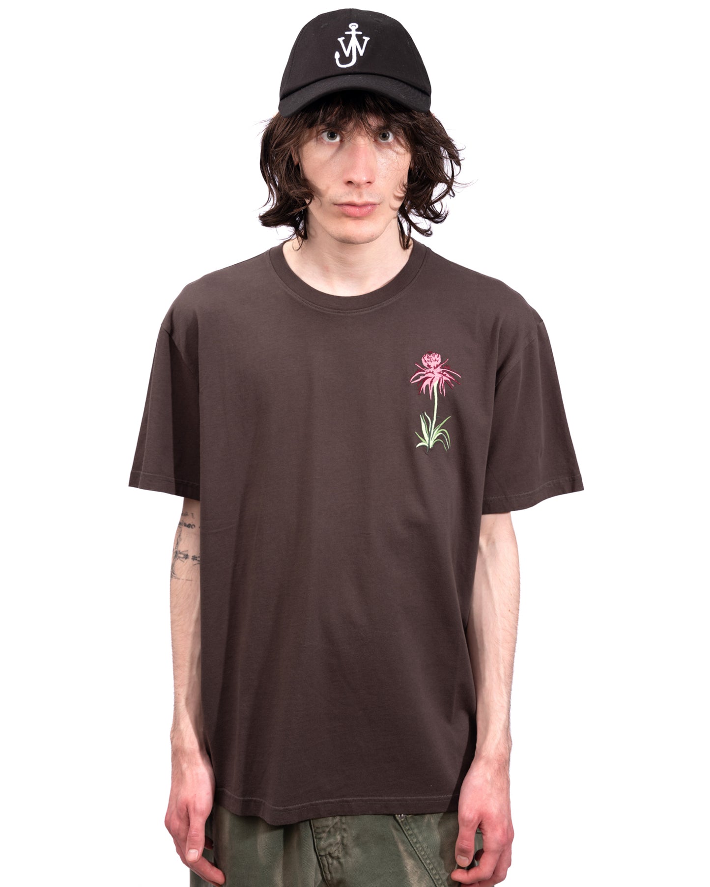 JW Anderson - Thistle Embroidery T-shirt