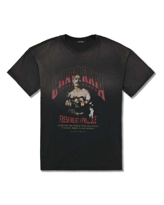 Willy Chavarria - San Chachi Produce Easy Tee - Black