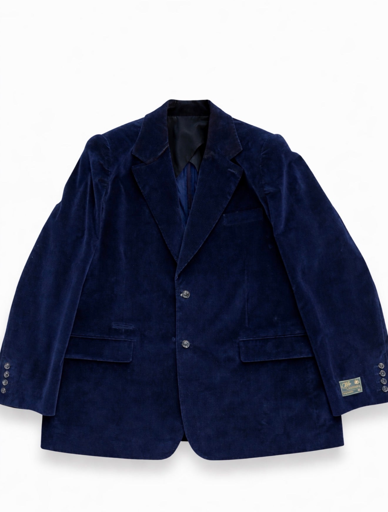 Willy Chavarria - Corduroy Chuco Blazer Navy