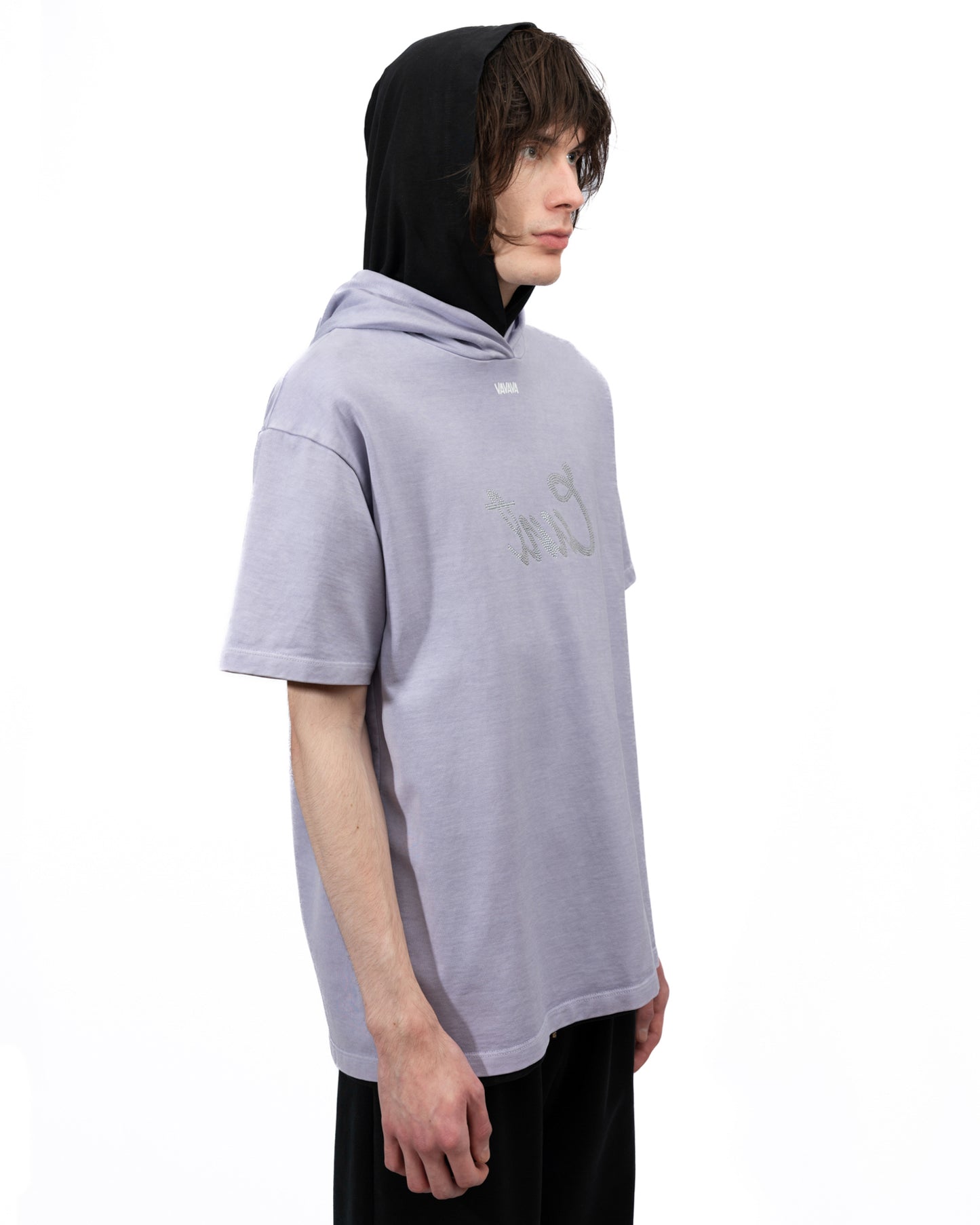 Avavav - Hooded T-shirt Cunt Lavender