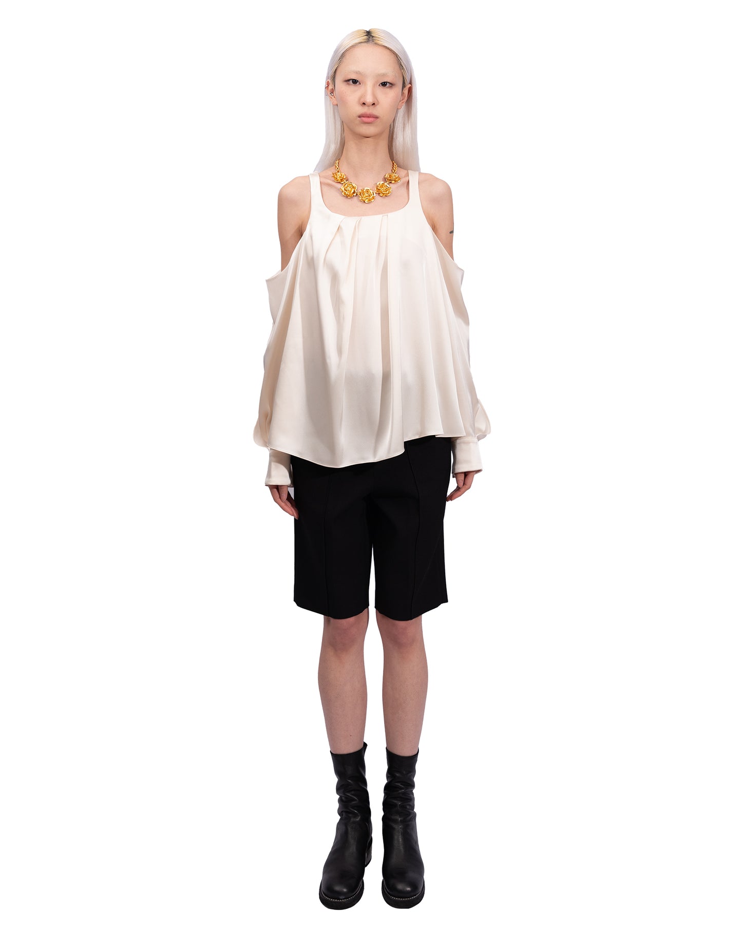 JW Anderson - Cold Shoulder Twisted Top