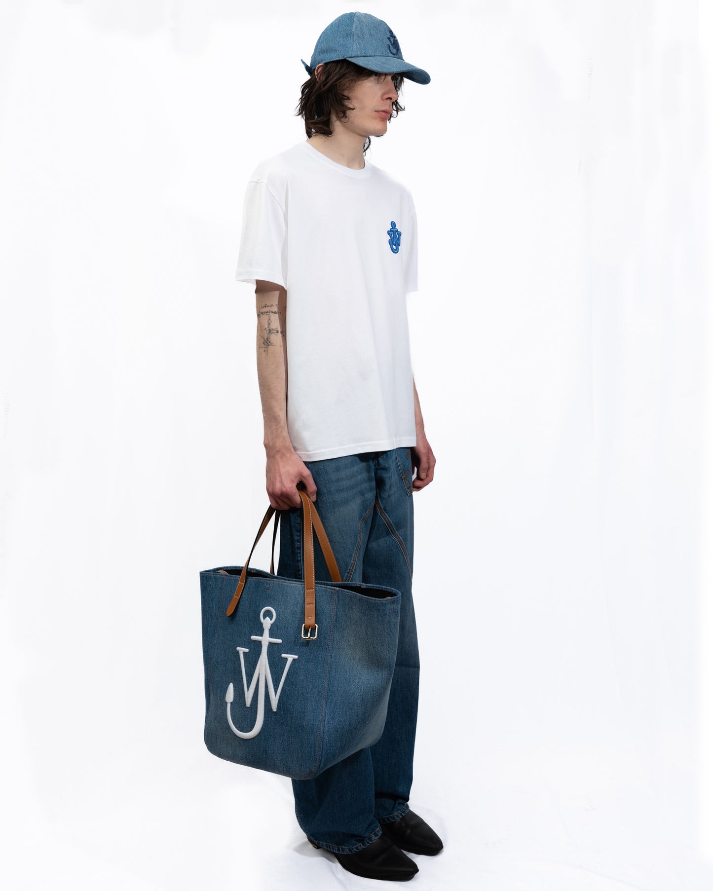 JW Anderson - Cabas Denim Tote Bag