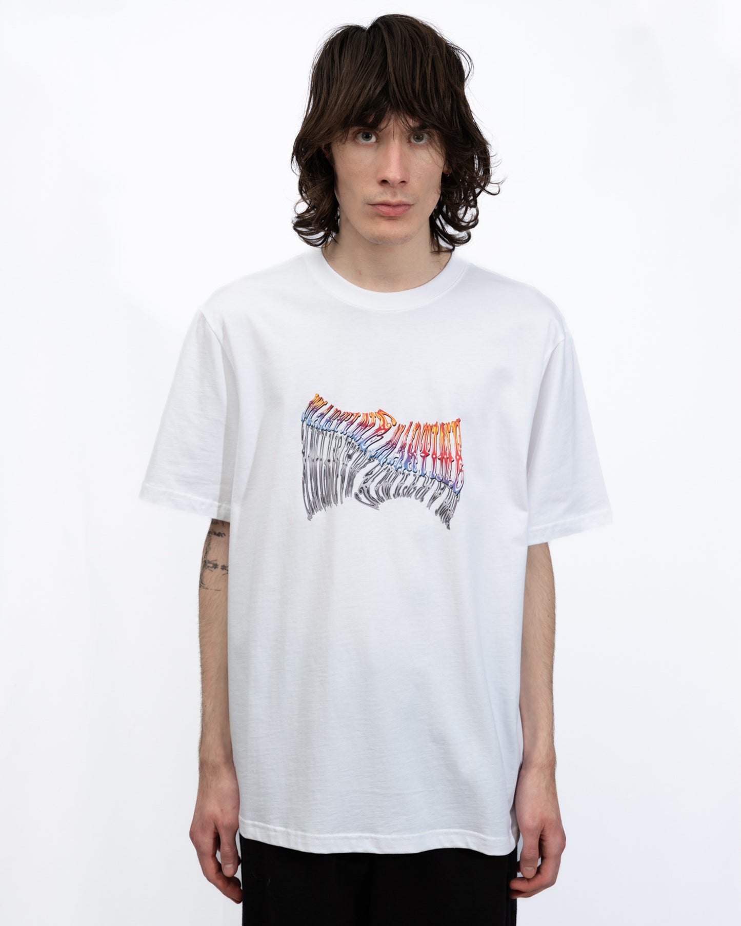 Martine Rose - Classic twisted logo-print cotton-jersey T-shirt