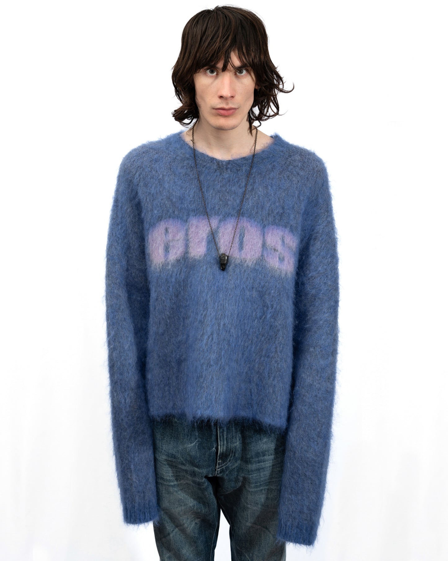 Martine Rose - Brushed Mohair Eros V-neck Jumper