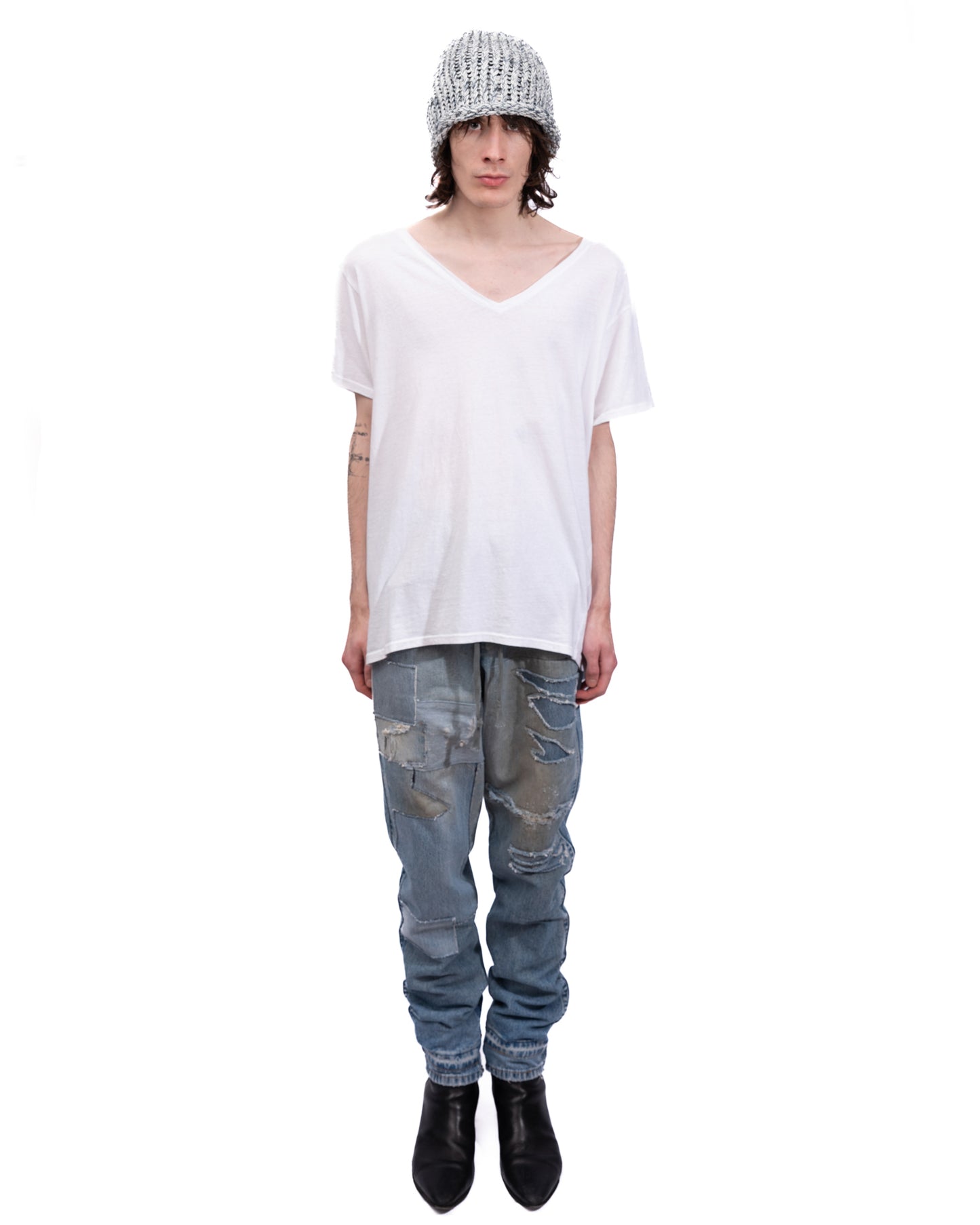 Greg Lauren - V-neck Tee