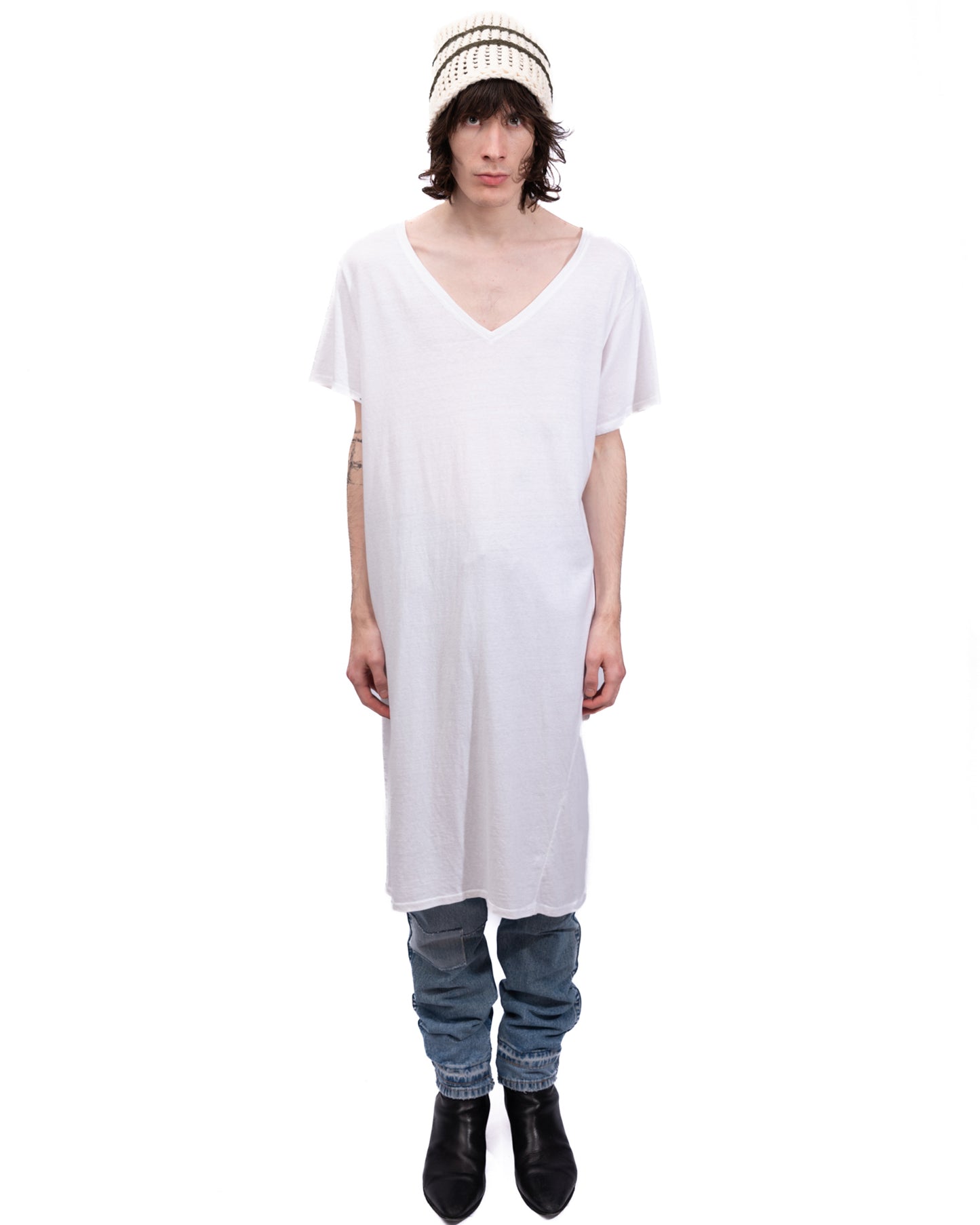 Greg Lauren - V-neck Tee (Long)