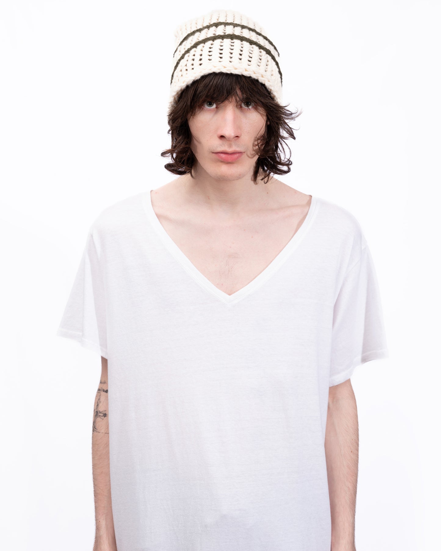 Greg Lauren - V-neck Tee (Long)