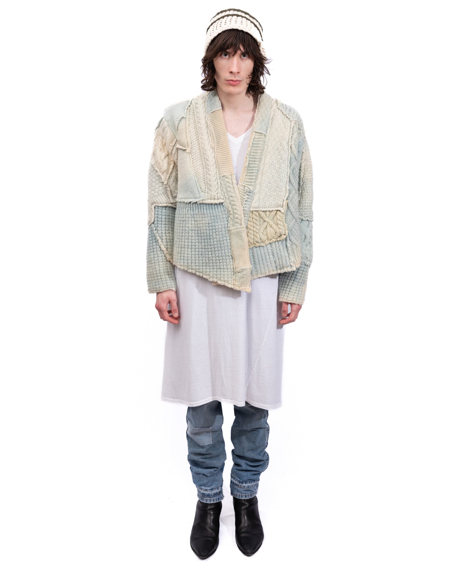 Greg Lauren - Ice Fisherman Knit Cardigan