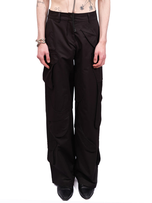 Heliot Emil - Black Conflagrant Cargo Pants