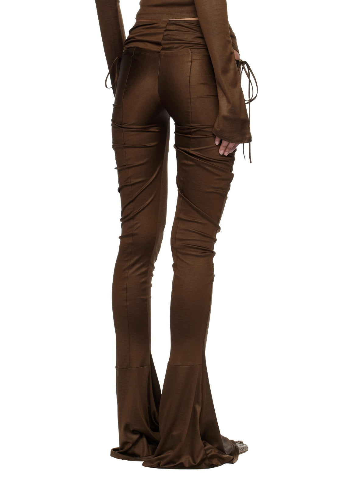 KNWLS Brown Cu Trousers