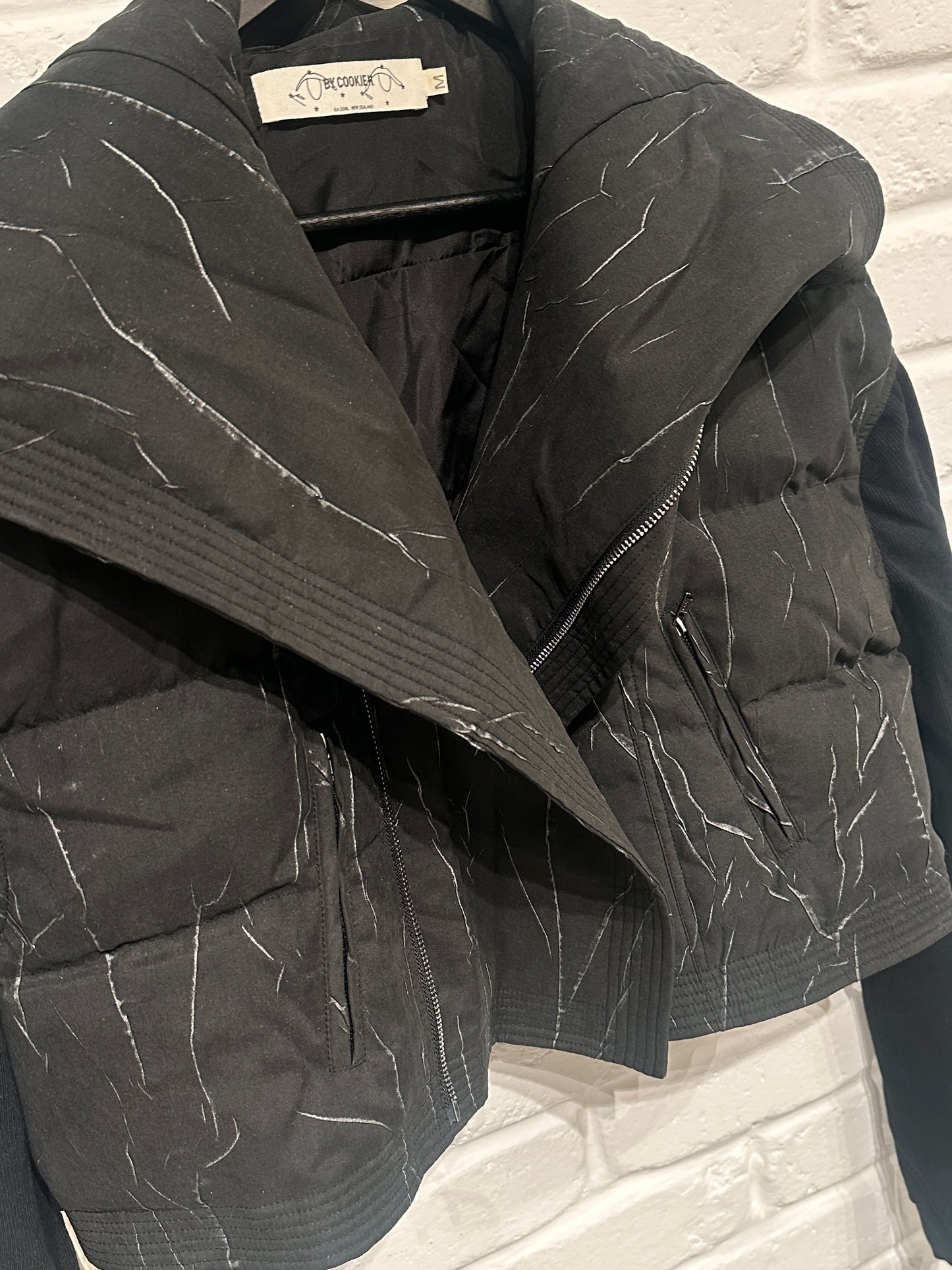 By Cookie H. Wide Collar Jacket