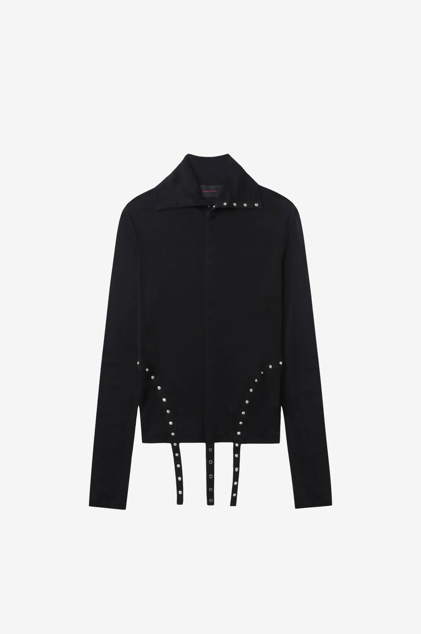 Simone Rocha Ribbed Multi Snap Fitted Top