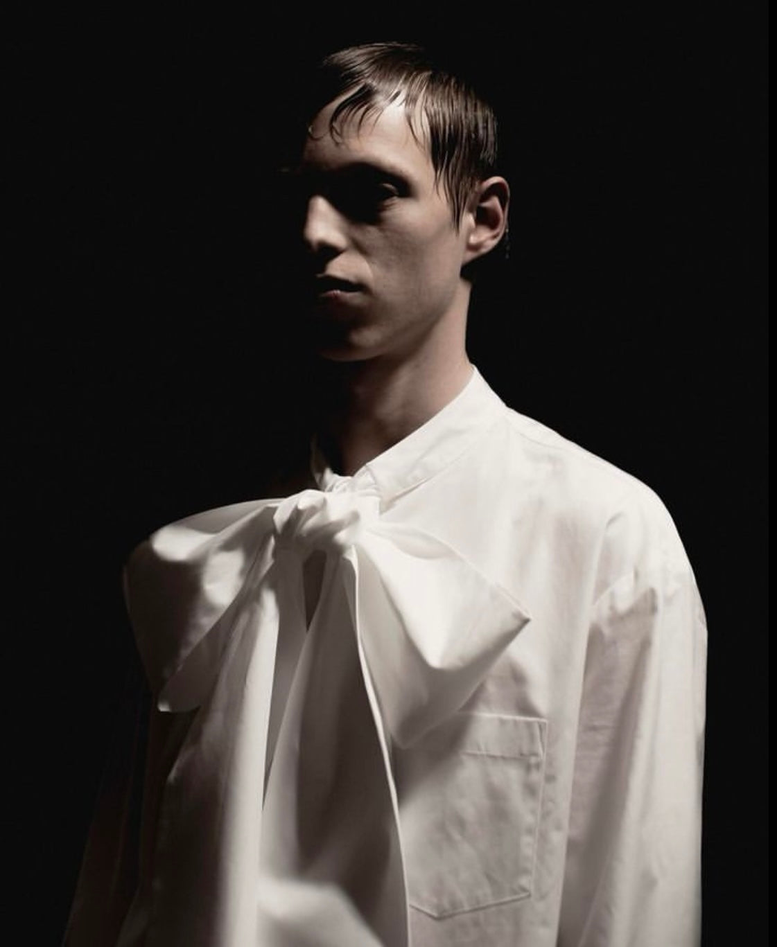 Simone Rocha Easy Shirt with Front Bow