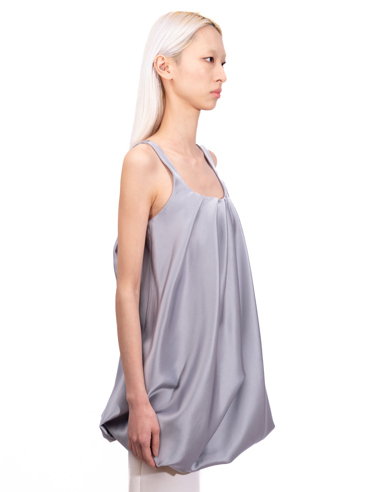 JW Anderson - Gray Twisted Mini Dress