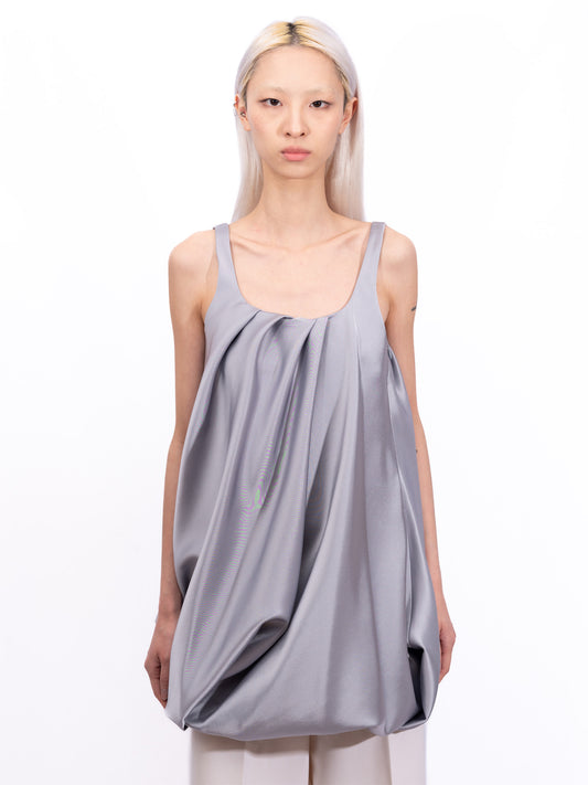 JW Anderson - Gray Twisted Mini Dress