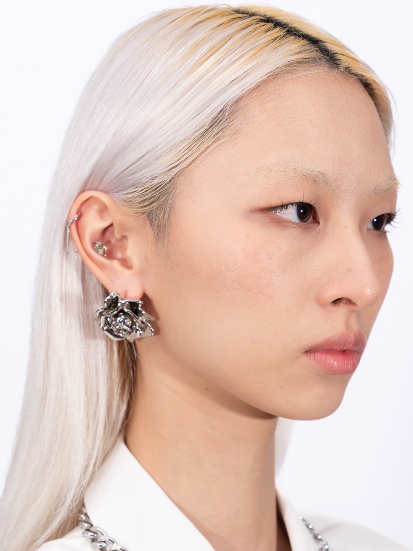 Blumarine - Rose Stud Earring