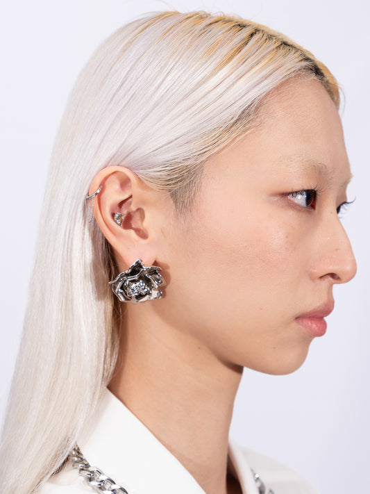 Blumarine - Rose Stud Earring