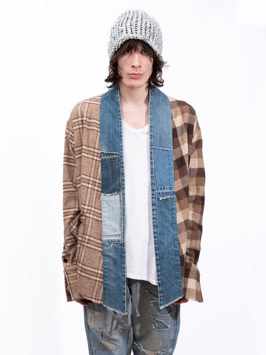 Greg Lauren - Brown Split Gl1 Jacket