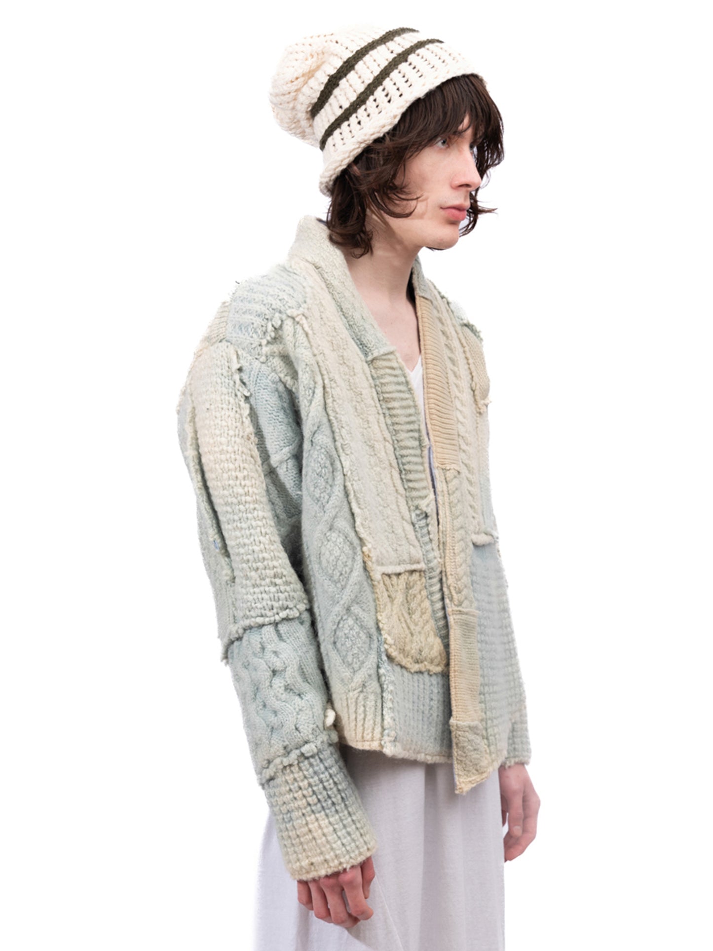 Greg Lauren - Ice Fisherman Knit Cardigan