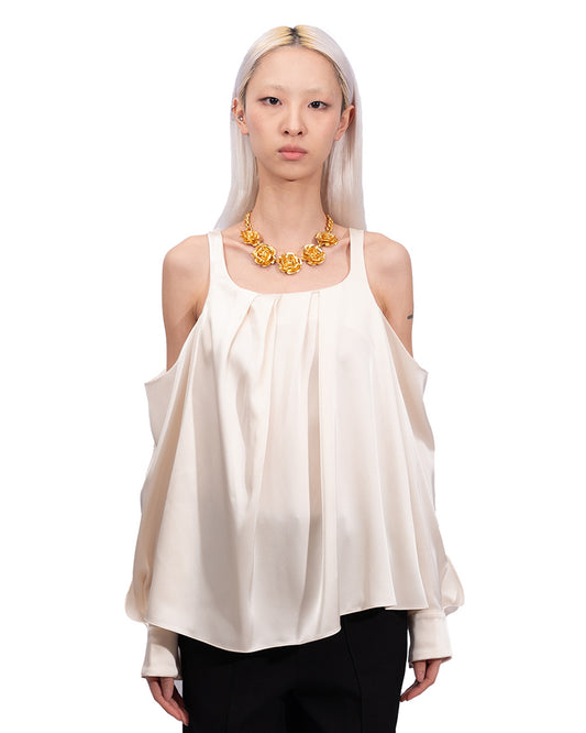 JW Anderson - Cold Shoulder Twisted Top