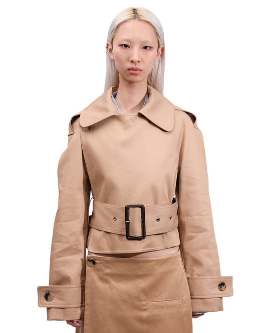 JW Anderson - Cropped Trench Jacket