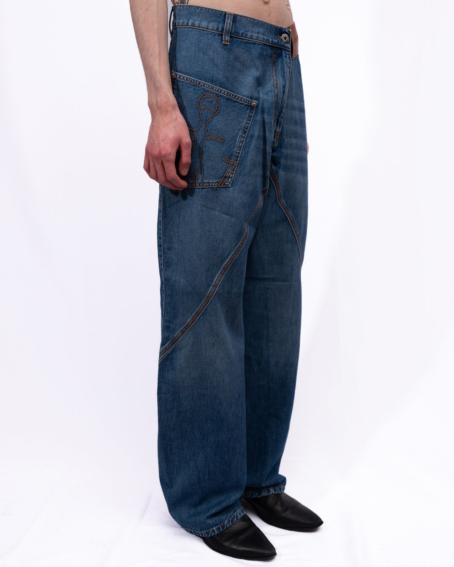 JW Anderson - Twisted Workwear Denim Jeans