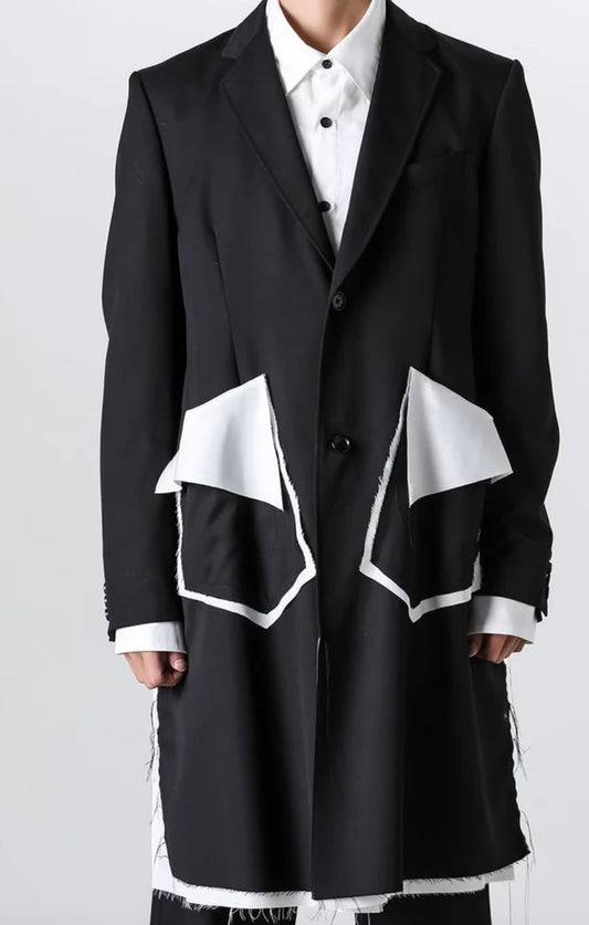 Sulvam Classic Long Jacket