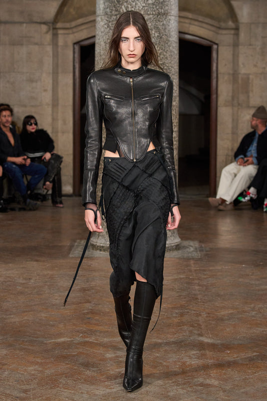 KNWLS Black Claw Leather Jacket